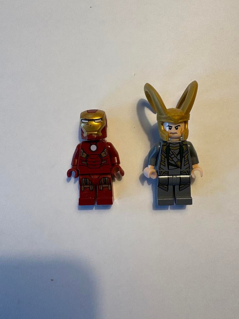 Iron man en loki, Kinderen en Baby's, Speelgoed | Duplo en Lego, Ophalen of Verzenden, Zo goed als nieuw