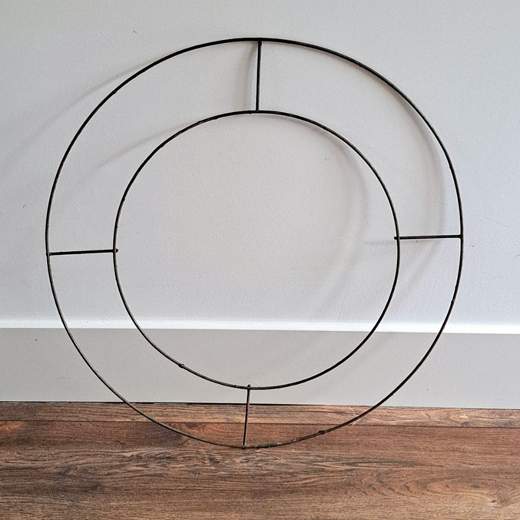 Metalen draadkrans frames, kransringen (2 stuks), Ophalen, Nieuw