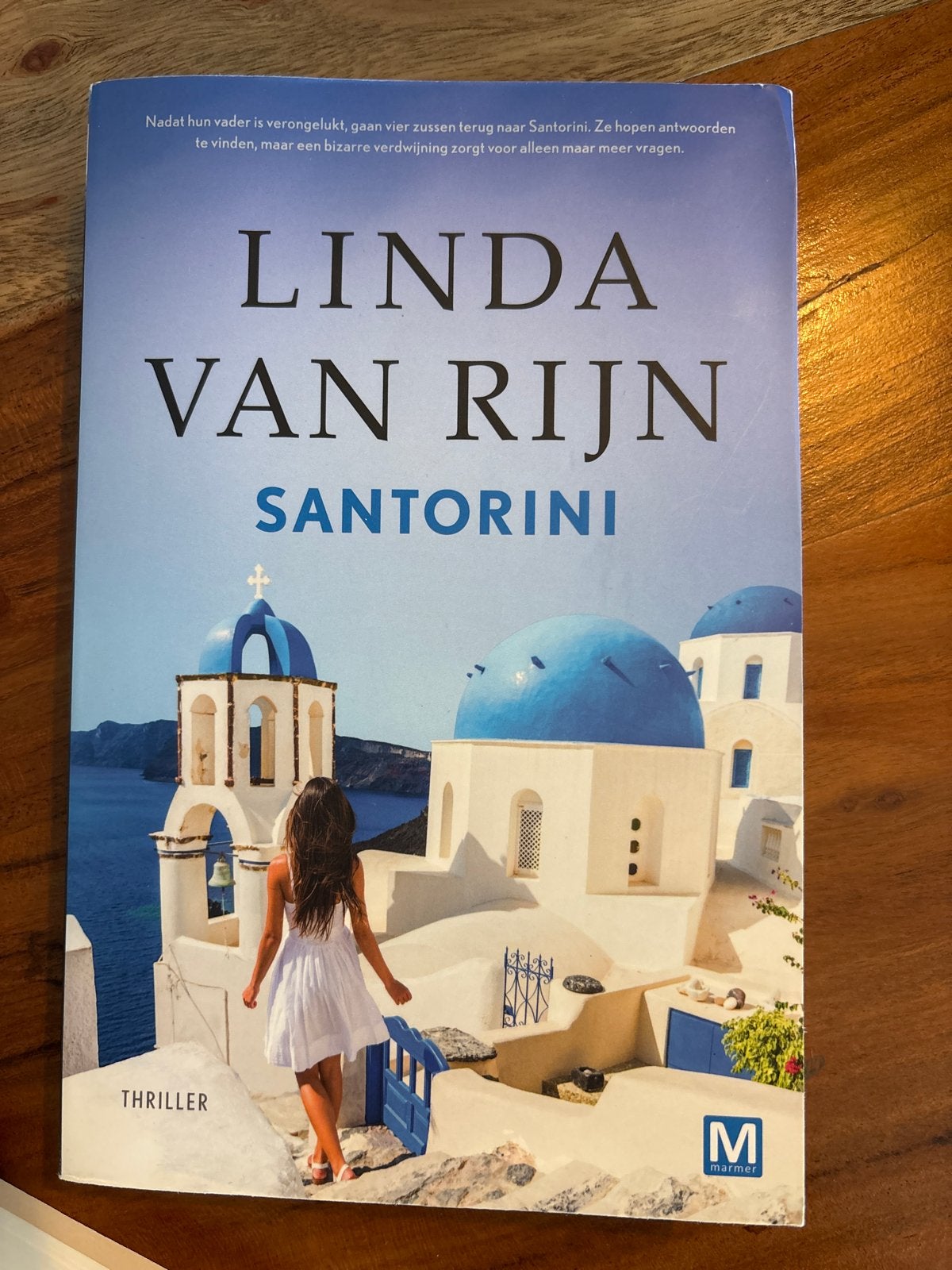 Santorini - Linda van Rijn (Thriller), Ophalen, Gelezen