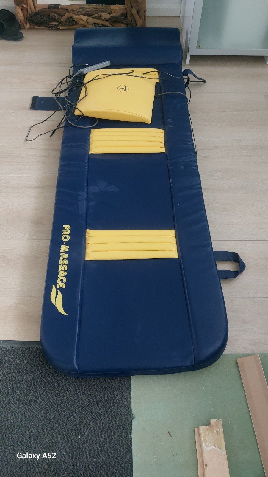 Massage matras met roterende bewegingen - goed voor spieren, Ophalen of Verzenden, Zo goed als nieuw, Massagestoel of Kussen