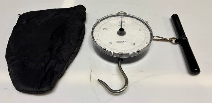 Kenwood Waymaster 25 KG weegschaal/unster + handvat + hoes, Watersport en Boten, Ophalen of Verzenden, Gebruikt, Overige typen
