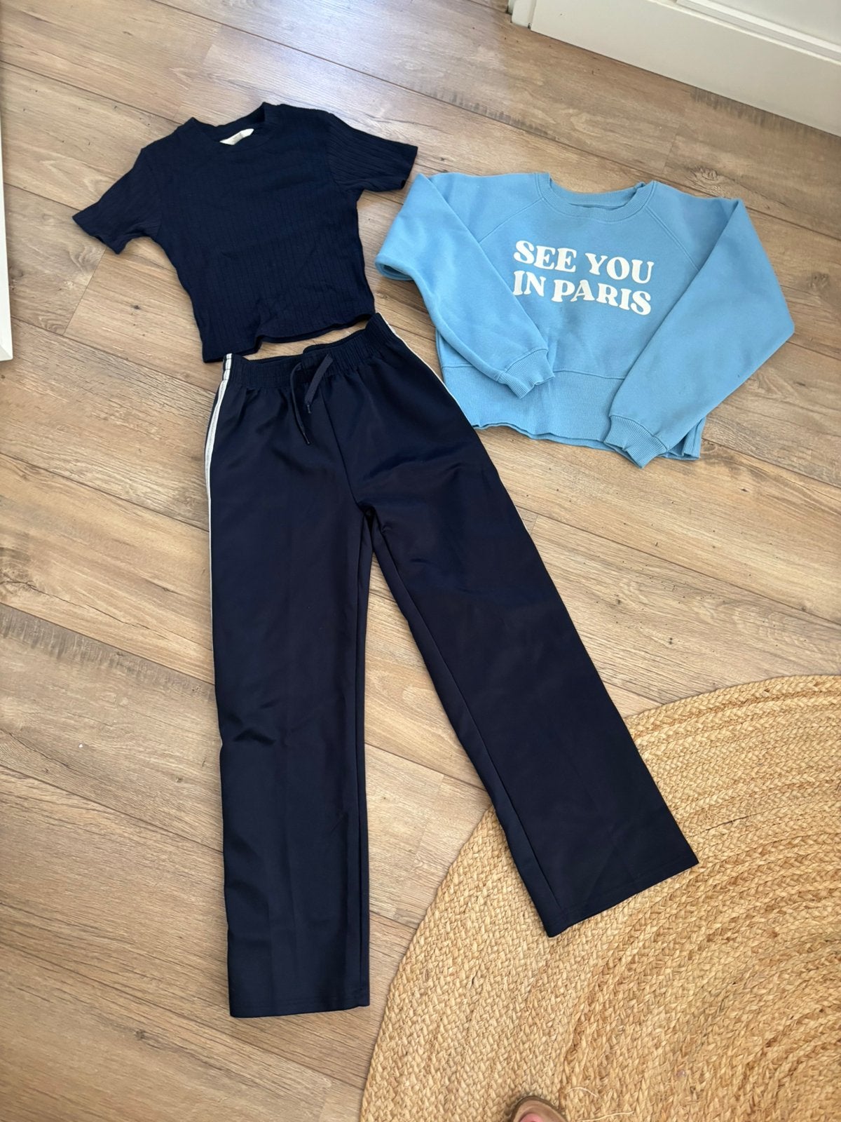 Zeeman setje shirt/sweater/joggingpantalon, Ophalen of Verzenden, Zo goed als nieuw, Meisje