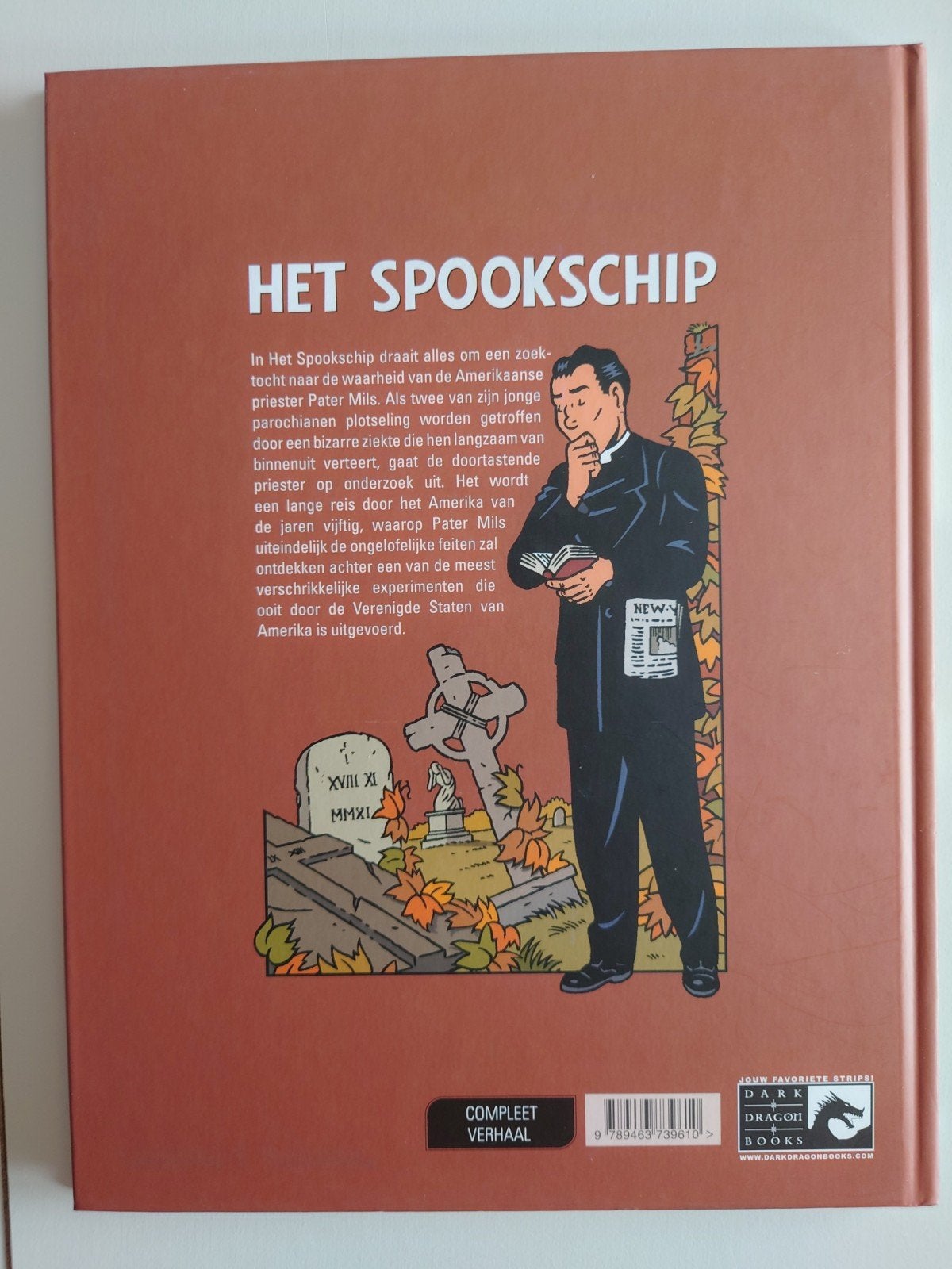 Het Spookschip HC - Dark Dragon Books, Eén stripboek, Ophalen of Verzenden, Zo goed als nieuw, Devig