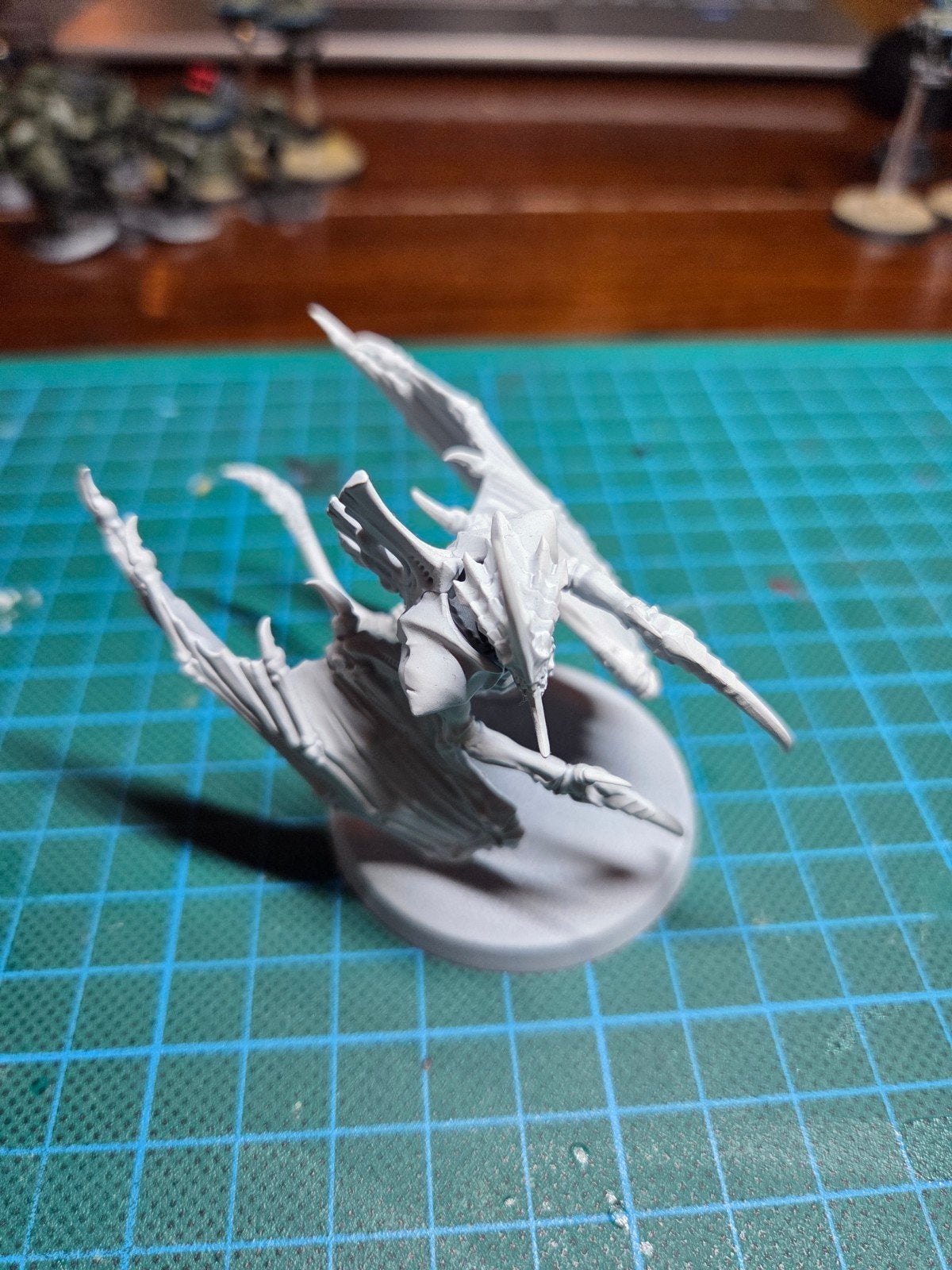 Winged Tyranid Prime (4), Hobby en Vrije tijd, Wargaming, Ophalen of Verzenden, Zo goed als nieuw, Warhammer