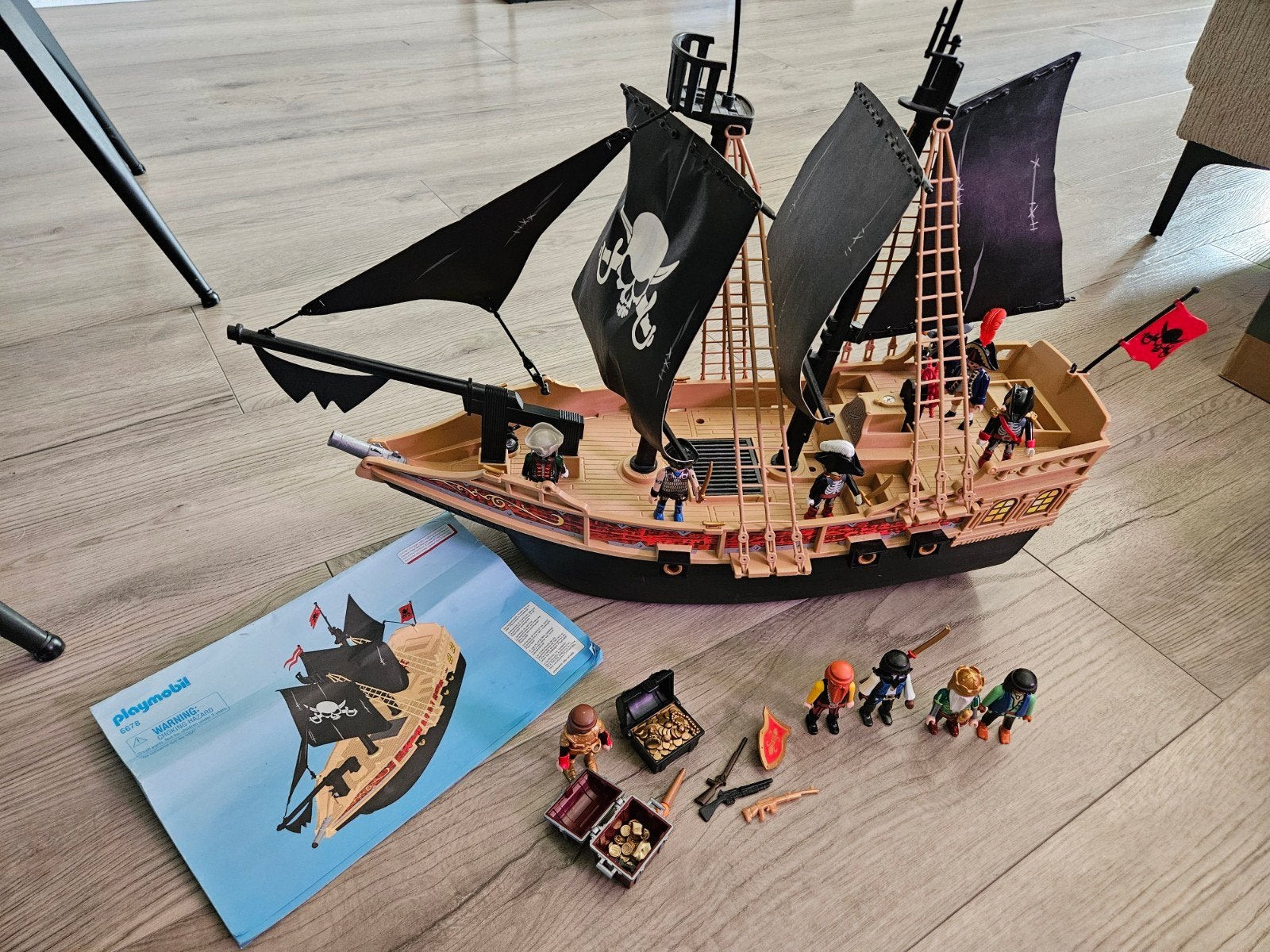 playmobil 6678 pirates, Hobby en Vrije tijd, Ophalen, Gebruikt