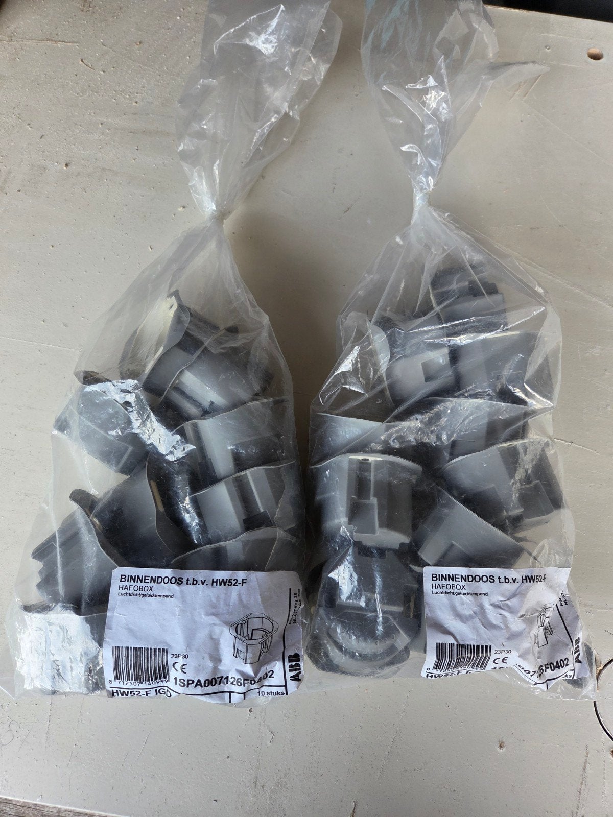 ABB Inzetstuk Hollewanddoos HW52-F IGD 50mm (20 st.), Ophalen of Verzenden, Nieuw, ABB, Overige typen