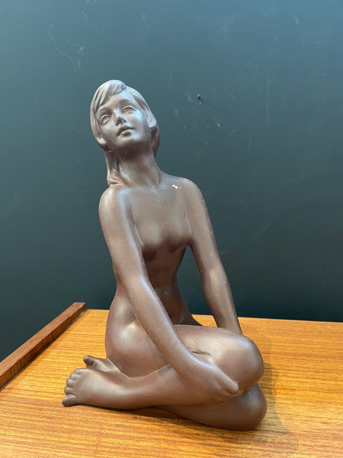 Pin-up vintage jaren 60 beeldje vrouw, Ophalen of Verzenden, Gebruikt