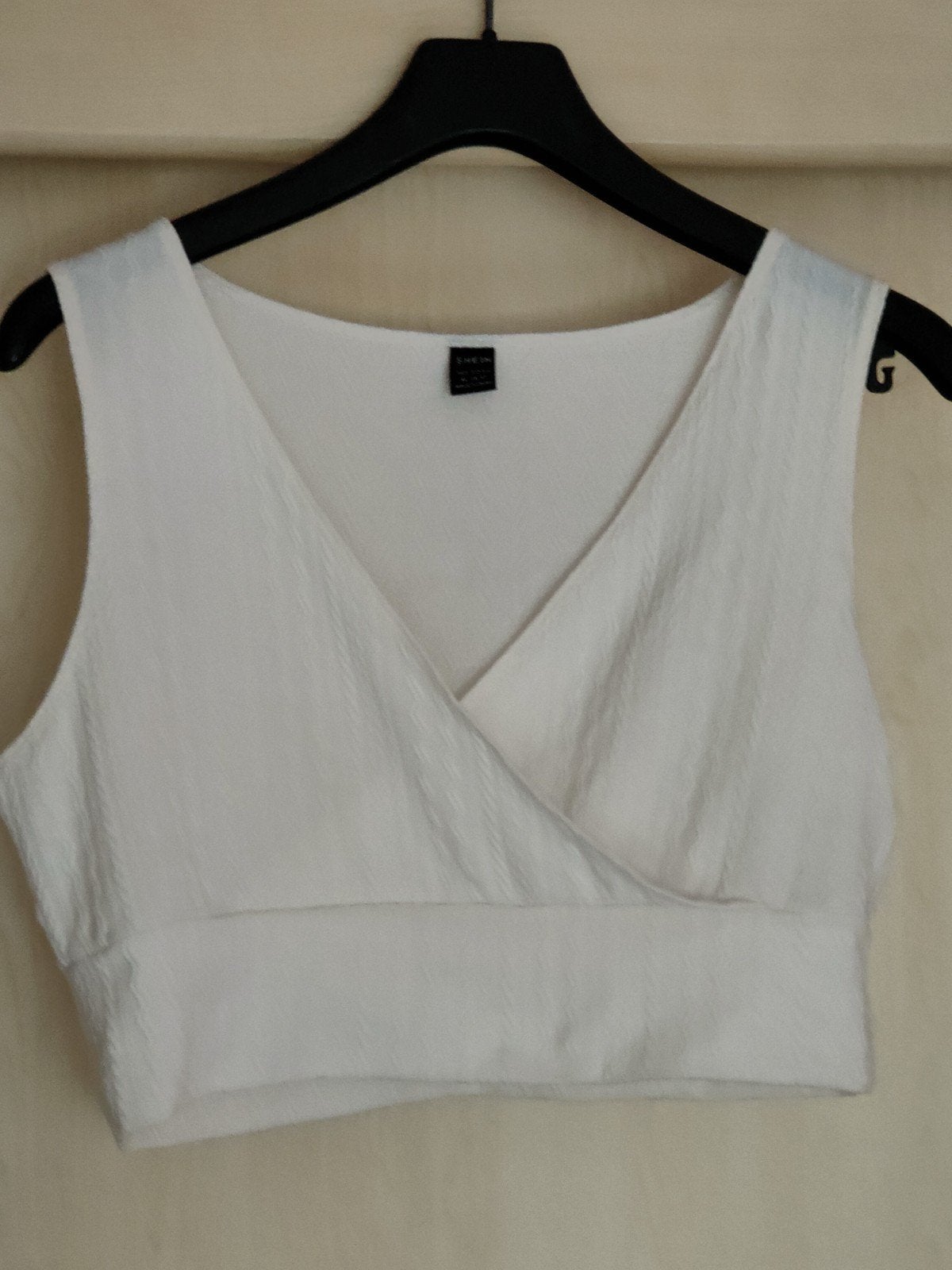 Crèmekleurige top maat 44/XL met gekruiste stof, Kleding | Dames, Beige, Maat 46/48 (XL) of groter, Ophalen of Verzenden, Zo goed als nieuw