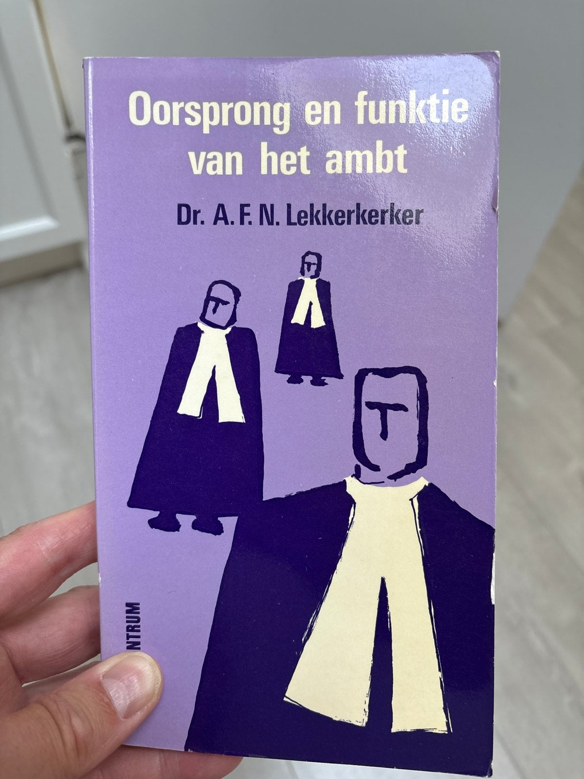 Oorsprong en functie van het ambt - Dr. A.F.N. Lekkerkerker, Ophalen of Verzenden, Gelezen, Christendom | Katholiek