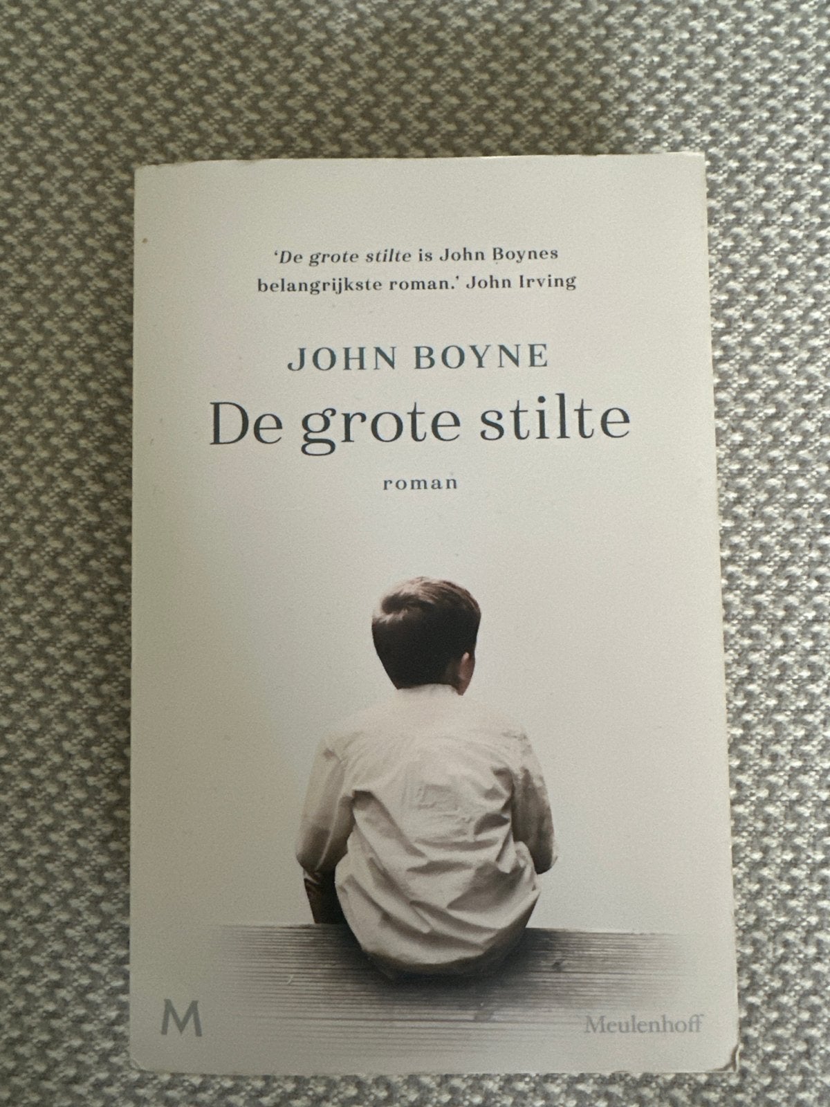 De grote stilte - John Boyne (roman), Boeken, Ophalen of Verzenden, Gelezen, Nederland