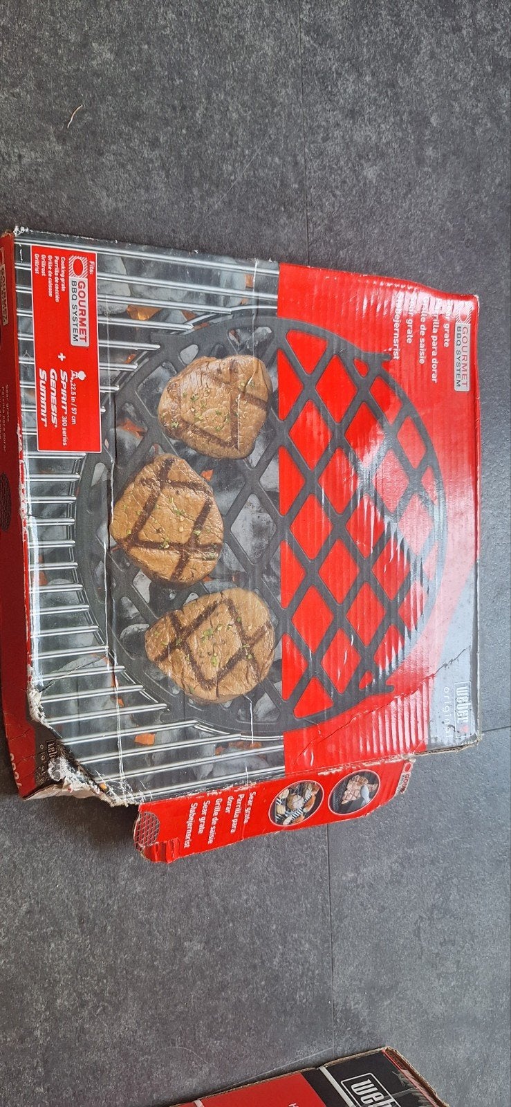 Weber Sear Grate GBS - Gourmet BBQ System NIEUW, Ophalen of Verzenden, Nieuw, Weber