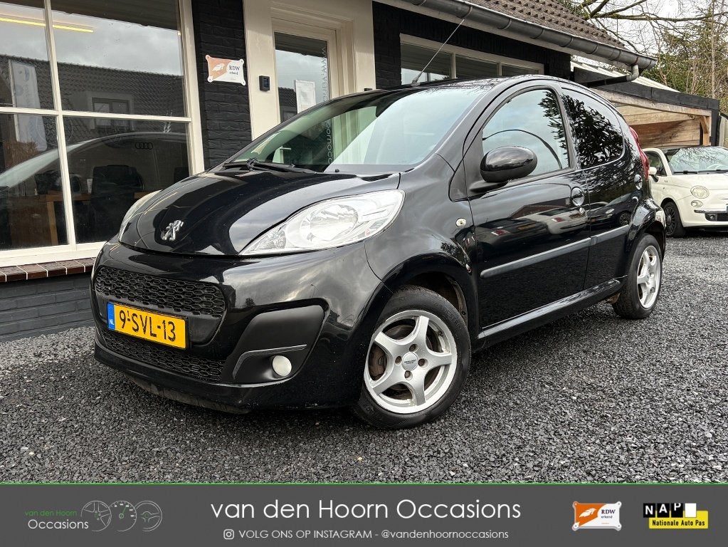 Peugeot 107 1.0 AIRCO | 5DRS | NW APK | NAP | EL RAMEN | LM, Voorwielaandrijving, Euro 5, Gebruikt, Metallic lak