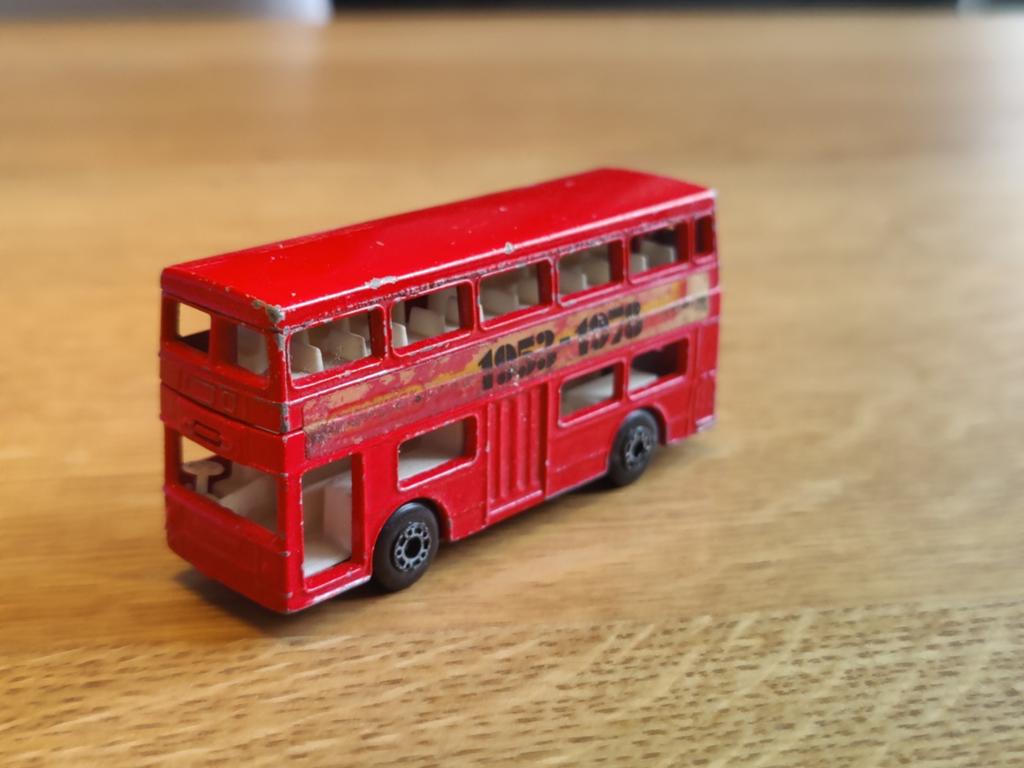 Matchbox Dubbeldekker Bus Londoner ROOD, Ophalen of Verzenden