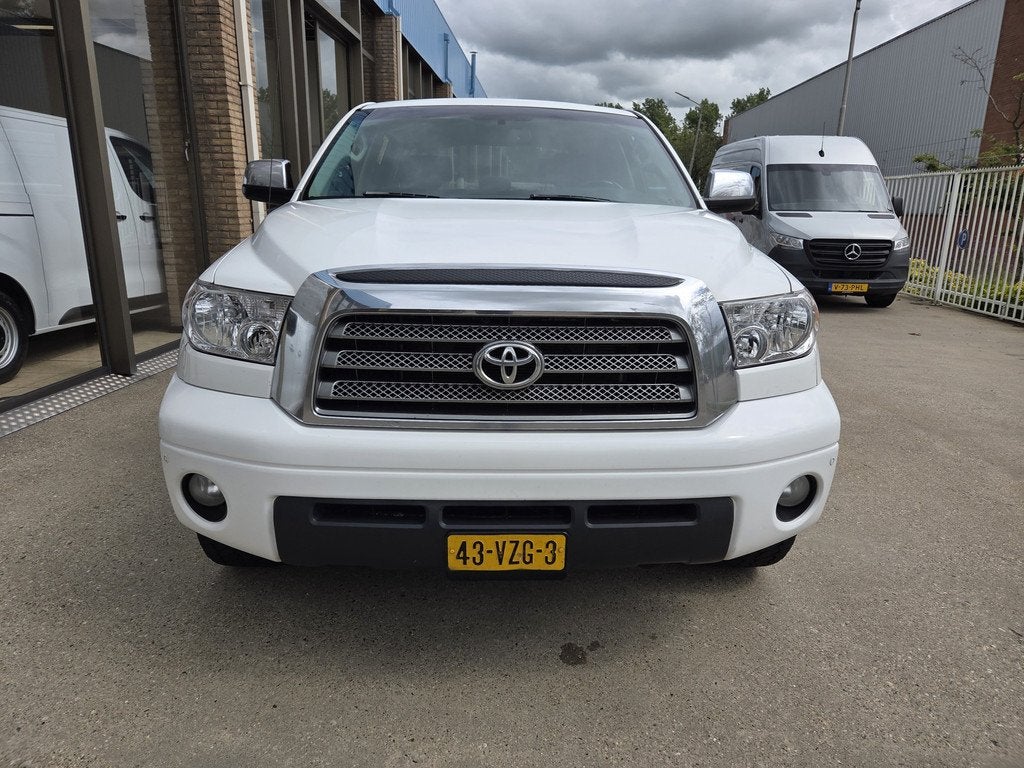 Toyota Tundra 5.7 V8 Crewmax Limited 4X4 LPG-G3 (bj 2009), Auto's, Automaat, Euro 5, Gebruikt, 8 cilinders