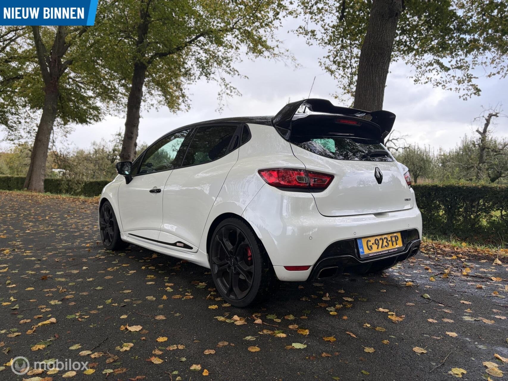 Renault Clio 1.6 R.S. Monaco GP | Spoiler | Sportief geluid, Auto's, Euro 5, 1618 cc, 4 cilinders, Wit
