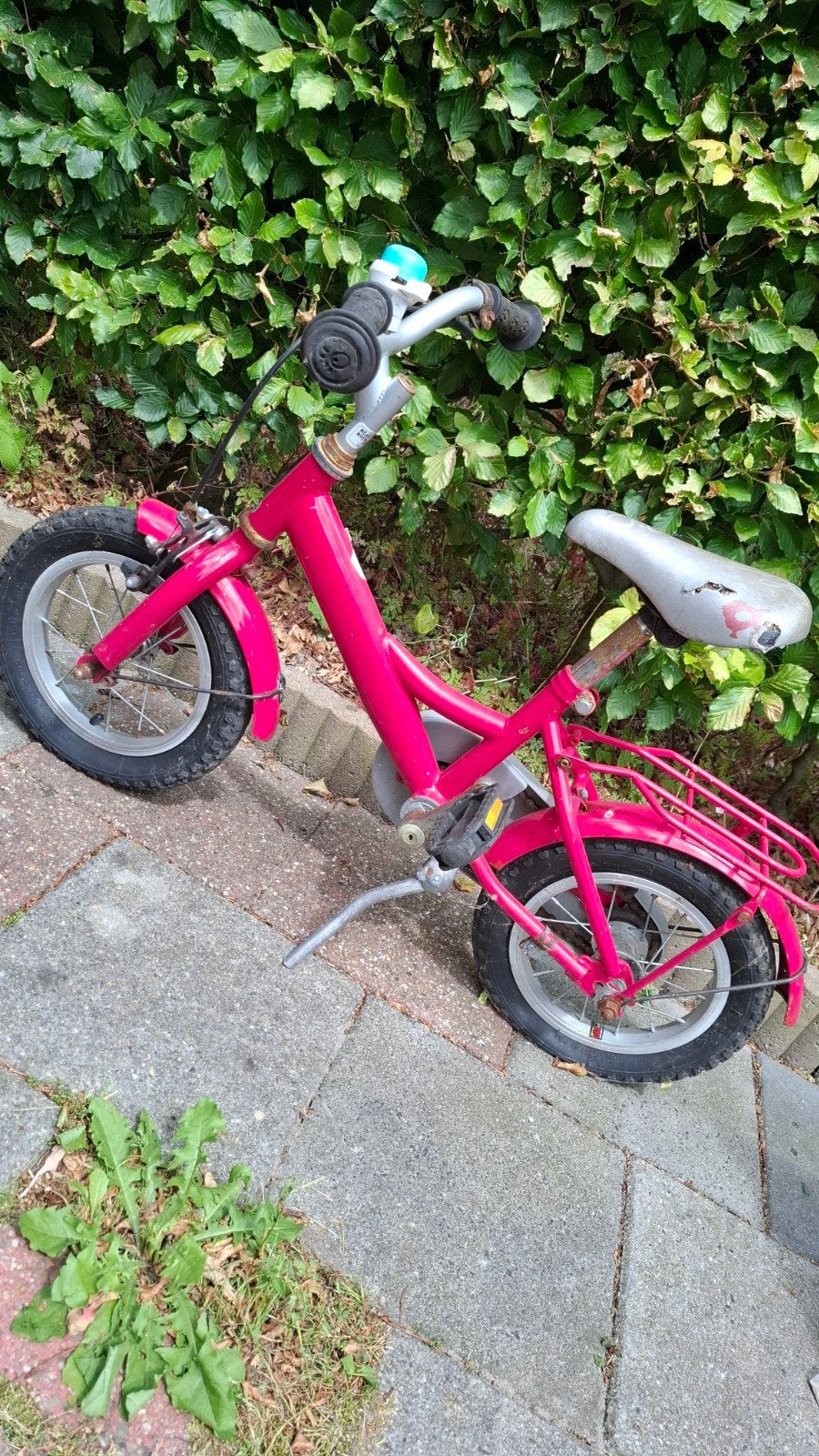 Roze fiets, Ophalen, Gebruikt, Minder dan 16 inch