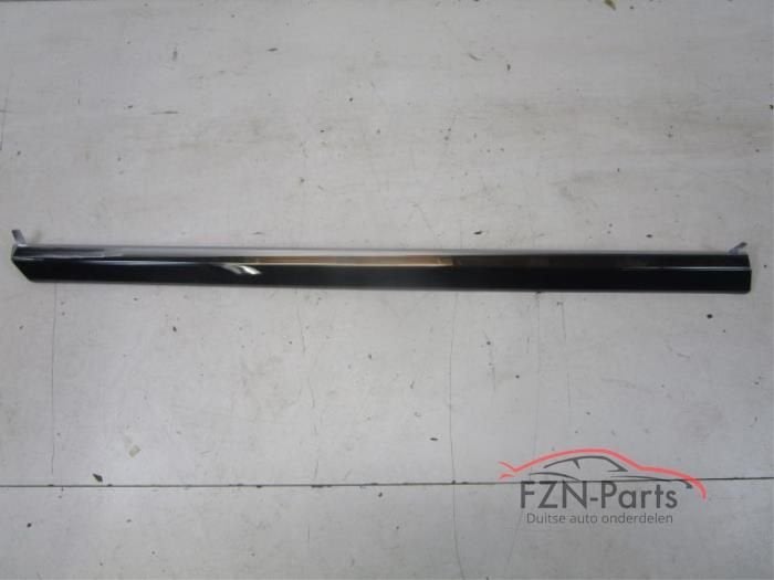 VW Passat B8 Chrome Deurlijst Strip links-voor Zwart, Ophalen of Verzenden, Gebruikt