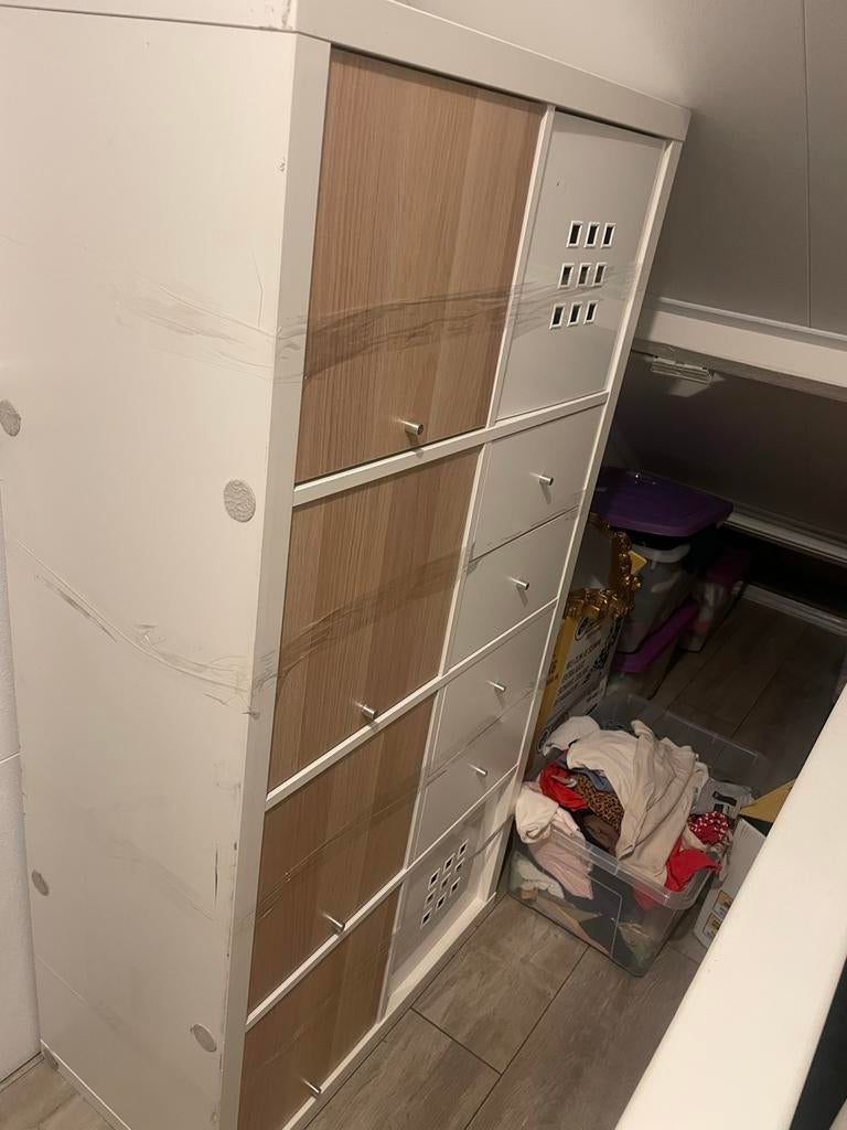 Verschillende vakkenkasten kallax 8 em 4 vakken, Huis en Inrichting, Kasten | Wandmeubels, Ophalen, 100 tot 150 cm, Minder dan 150 cm