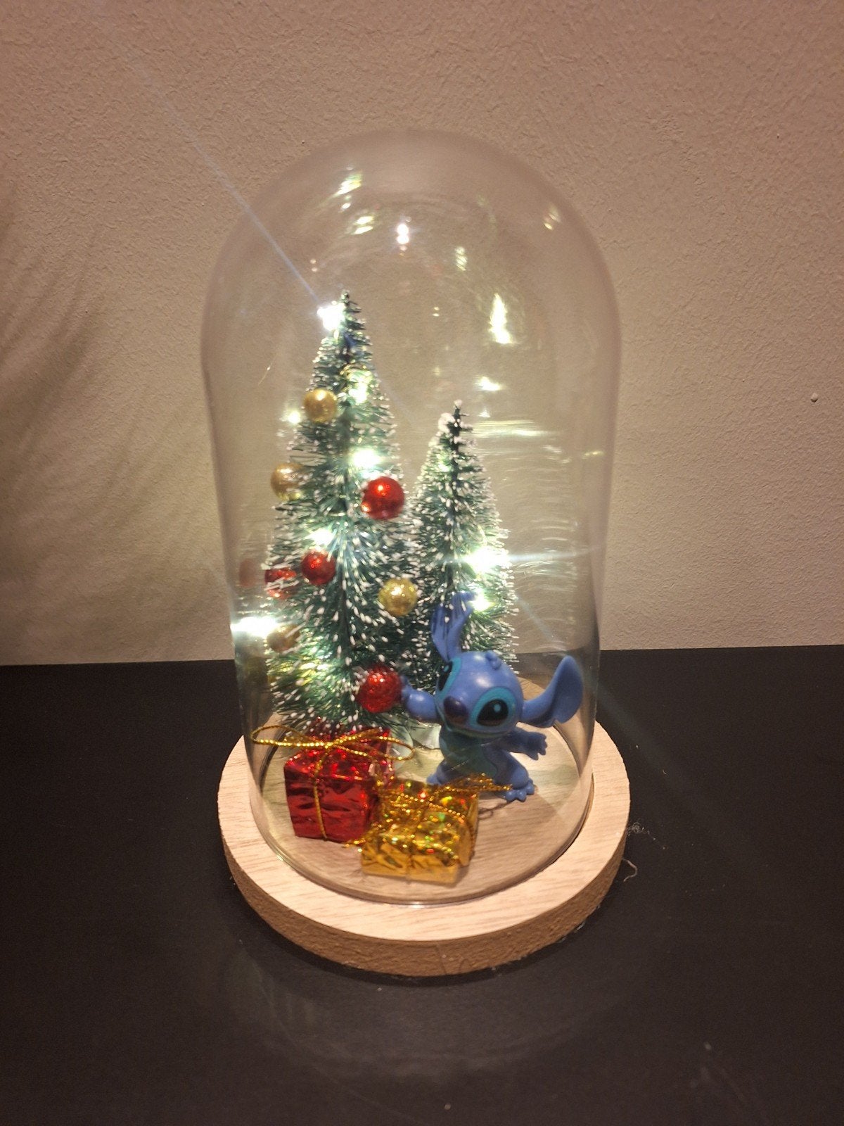 disney stitch kerst stolp decoratie kerstboom, Kunststof, Ophalen of Verzenden, Nieuw