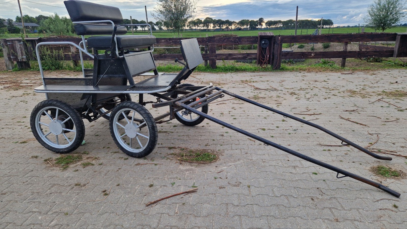 enkelspan menwagen, Ophalen, Recreatie