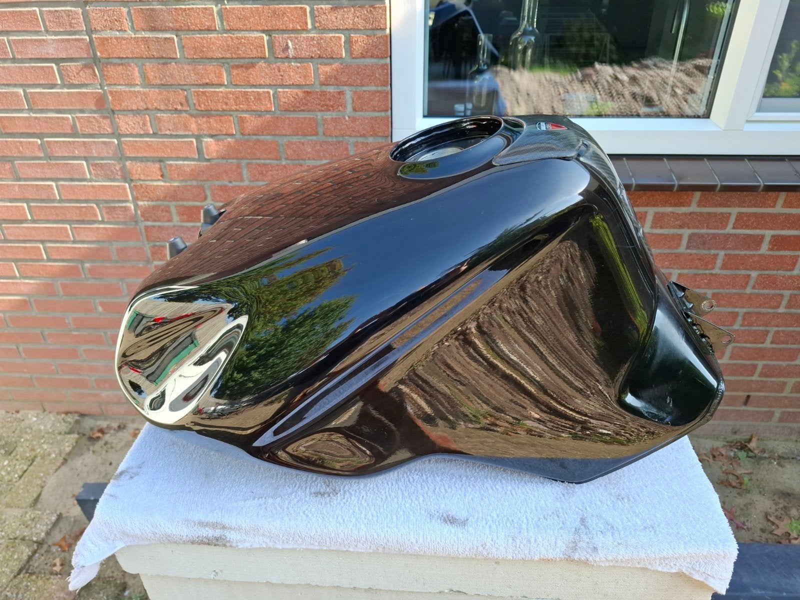 Ducati Tank st 2 st3 st4 st4s zwart, Auto diversen, Ophalen, Gebruikt