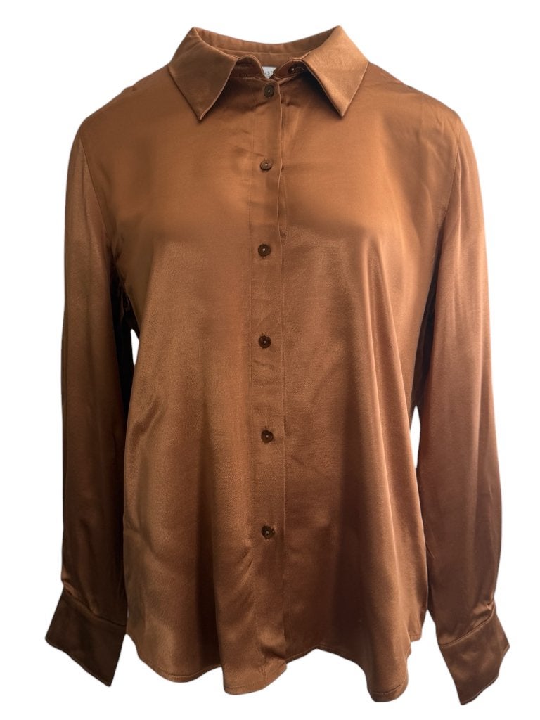 Amaya Amsterdam blouse L, Kleding | Dames, Bruin, Ophalen of Verzenden, Zo goed als nieuw