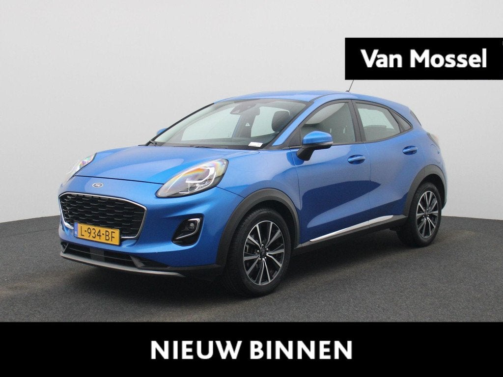 Ford Puma 1.0 EcoBoost Hybrid Titanium, Auto's, Ford, Bedrijf, Te koop, Puma, ABS, Airbags, Airconditioning, Alarm, Android Auto