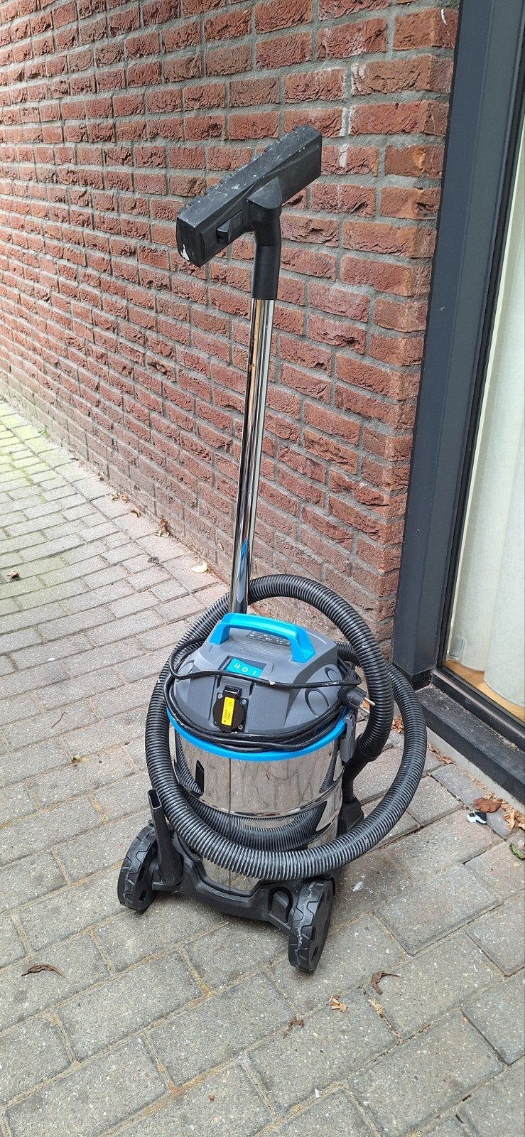 Gamma nat- en droogzuiger - Slechts één keer gebruikt!, Ophalen