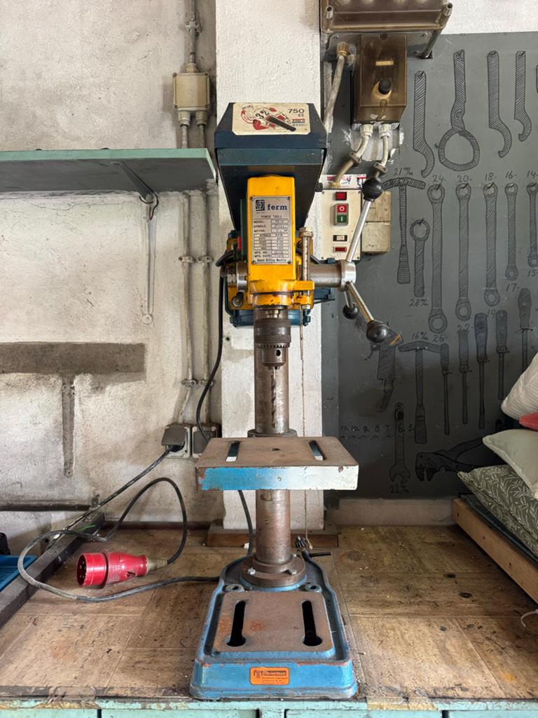 Ferm FD-10 Kolomboormachine - Robuust en Betrouwbaar, Ophalen, Gebruikt, Variabele snelheid, Kolomboormachine