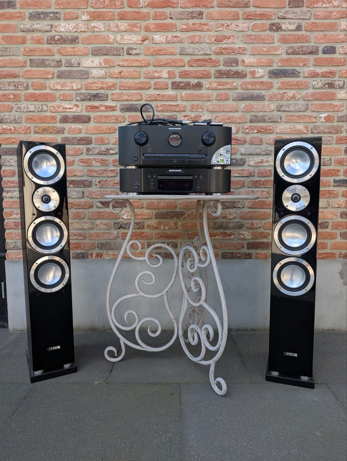 Marantz & Canton audio set, Ophalen, Zo goed als nieuw