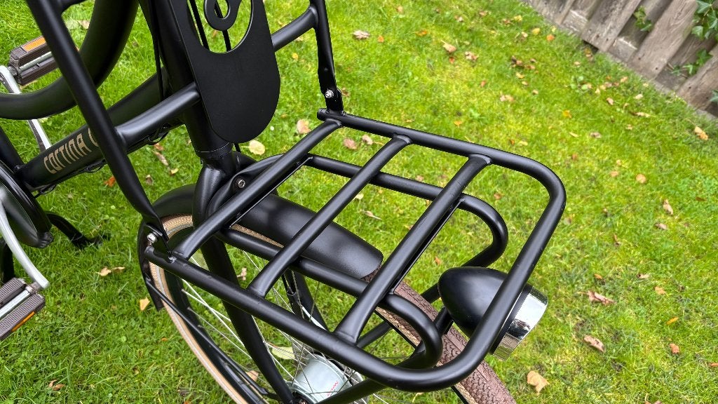 ZGAN 28 inch matzwarte Damesfiets Cortina U4 7 versn., Versnellingen, Zo goed als nieuw, 50 tot 53 cm, Trommelrem