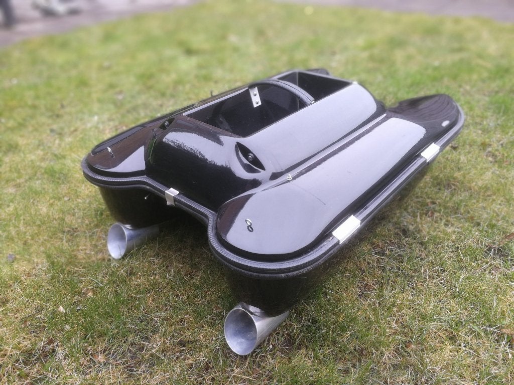 V- Drone voerboot, Ophalen, Zo goed als nieuw, Complete set