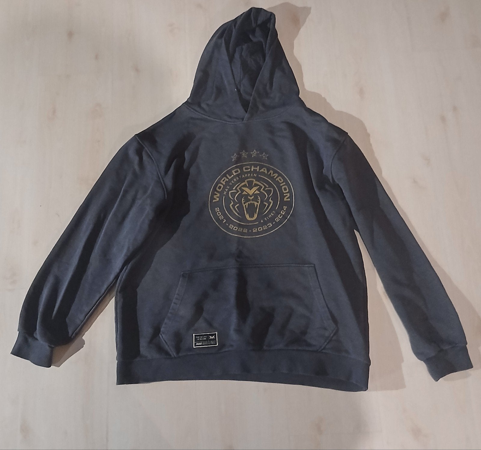 Max Verstappen World Champion Hoodie - Maat XL, Ophalen of Verzenden, Gedragen, Max Verstappen