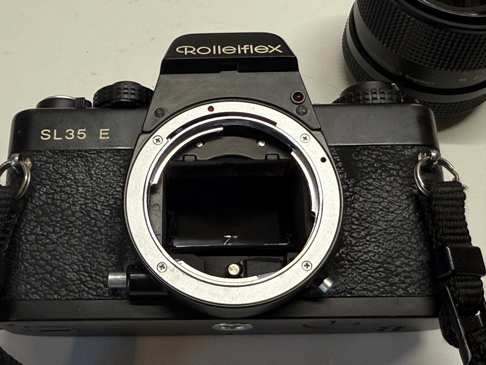 Rolleiflex SL 35 E Spiegelreflex Film Camera met 2 lenzen, Audio, Tv en Foto, Fotocamera's Analoog, Gebruikt, Spiegelreflex, Overige Merken