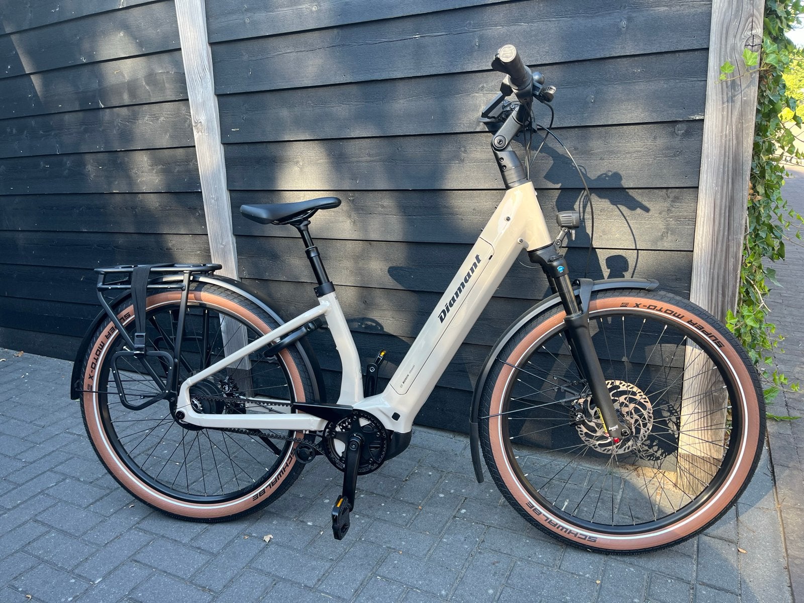 Diamant E-bike met frame- en kettingslot, Ophalen, Gebruikt, Overige merken