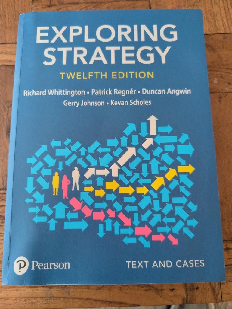 Exploring Strategy - Twaalfde Editie (Pearson), Boeken, Studieboeken en Cursussen, Richard Whittington, Zo goed als nieuw, Gamma