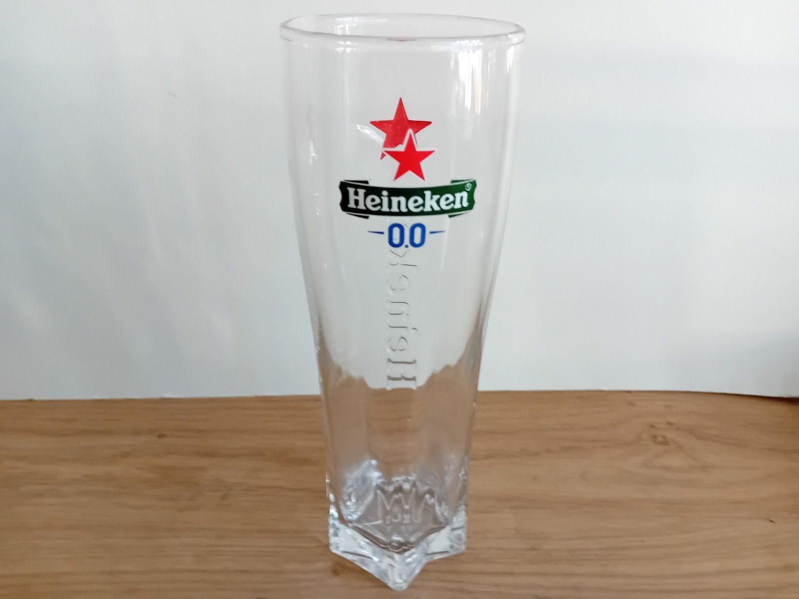 Heineken 0.0 stervoet glas halve pint, Ophalen of Verzenden, Nieuw, Glas of Glazen, Heineken