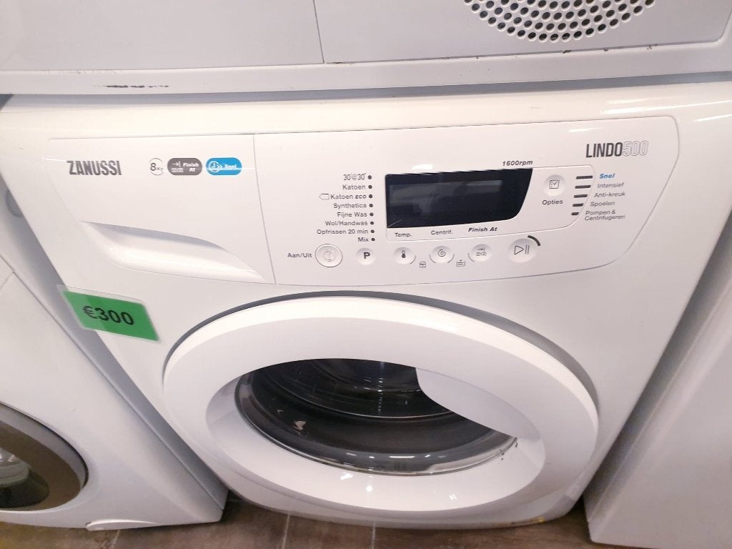 Wasmachine Zanussi 8KG️️️️️️️ ️️lindo500 A++ INC GARANTIE, Witgoed en Apparatuur, Wasmachines, Ophalen, 1200 tot 1600 toeren, Minder dan 85 cm
