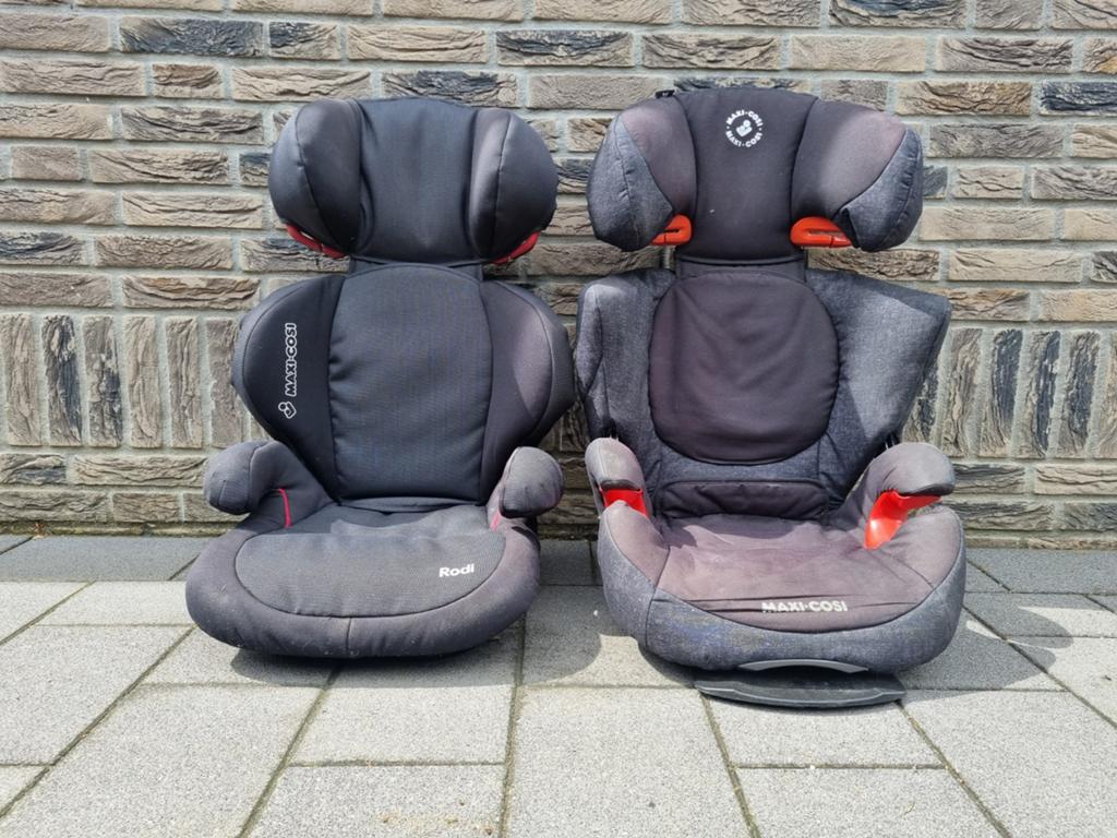 2 Maxi Cosi Rodi kinderstoelen €50,- samen of €30,- per stuk, Ophalen, 15 t/m 36 kg, Verstelbare rugleuning, Maxi-Cosi