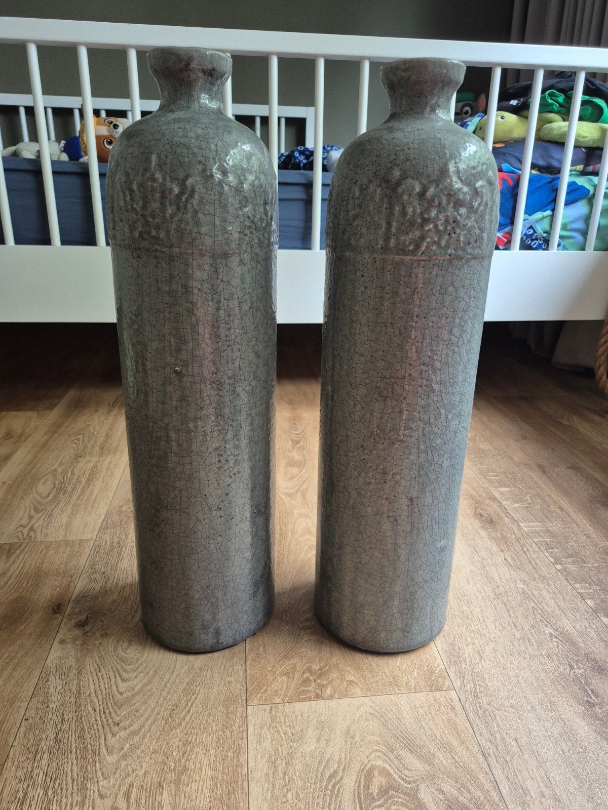 10€ ZSM OPHALEN, Huis en Inrichting, Woonaccessoires | Vazen, Ophalen, Zo goed als nieuw, Geschikt voor droogbloemen, 55 cm