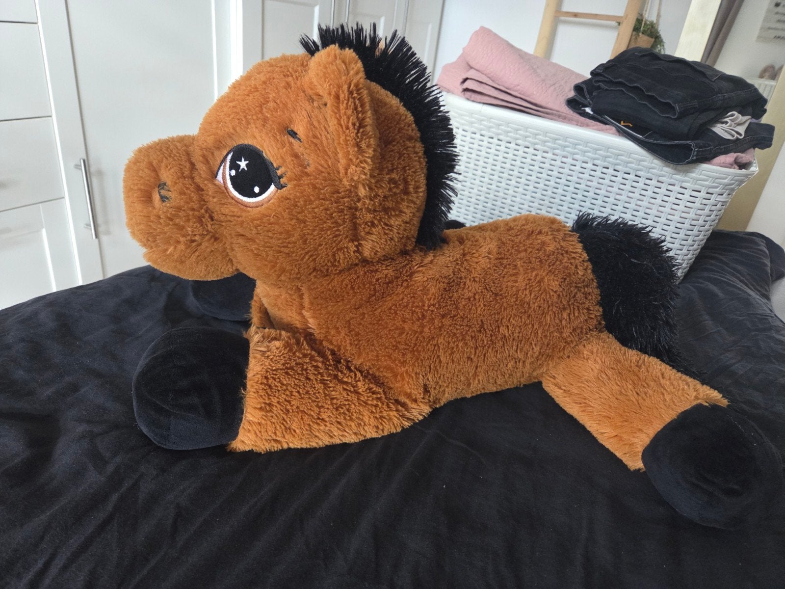 Paarden knuffel groot, Paard, Overige merken, Overige karakters, Ophalen of Verzenden