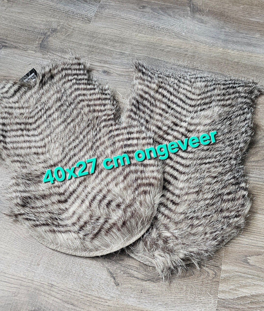 Nep bont, nep bont kleedje, faux fur, imitatie bont,, Overige materialen, Nieuw, Ophalen of Verzenden, Landelijk