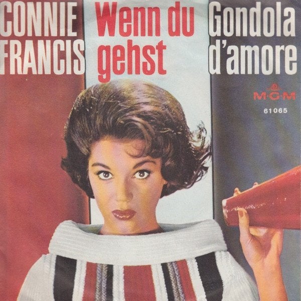 Ruil of koop Connie Francis "Wenn Du Gehst" (MGM 1962), Gebruikt, 7 inch, Pop, Fotohoes