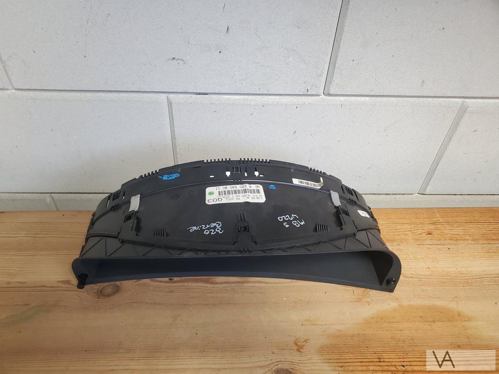 Mercedes S klasse W220 1998 -2005 tellerklok cockpit benzine, Gebruikt, -, Ophalen of Verzenden, -