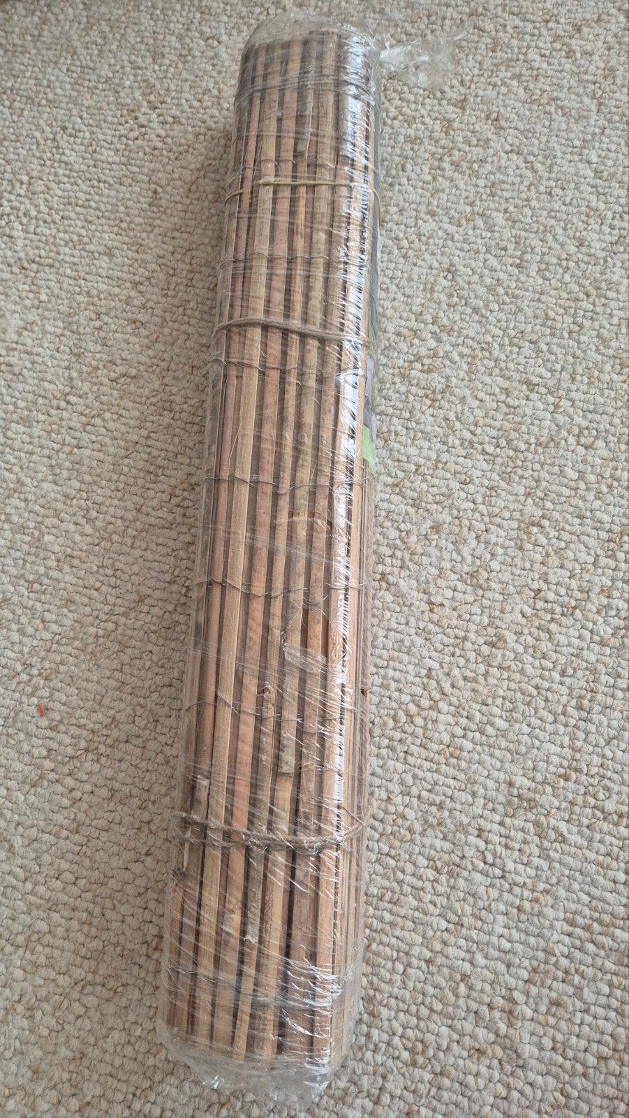 Bamboe Balkonbespanning 90×300 cm - Nieuw in verpakking, Ophalen, Nieuw, Hout, 3 tot 6 meter