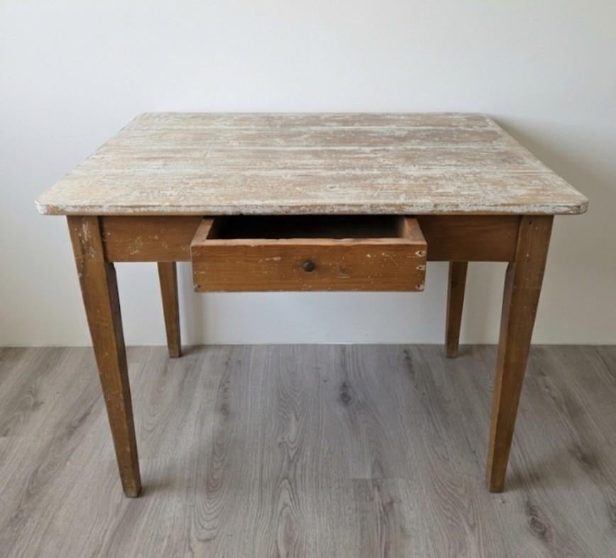 Boeren tafel, Ophalen, Gebruikt, 100 tot 150 cm, 25 tot 50 cm