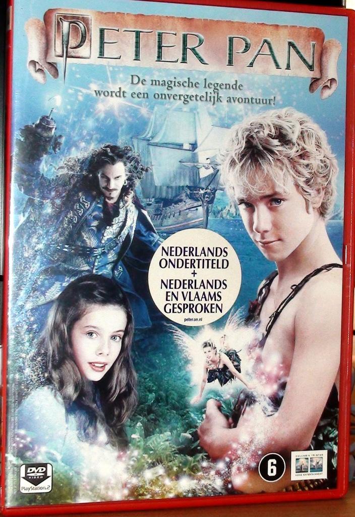 dvd peter pan, Cd's en Dvd's, Dvd's | Komedie, Zo goed als nieuw, Overige genres, Alle leeftijden, Ophalen of Verzenden