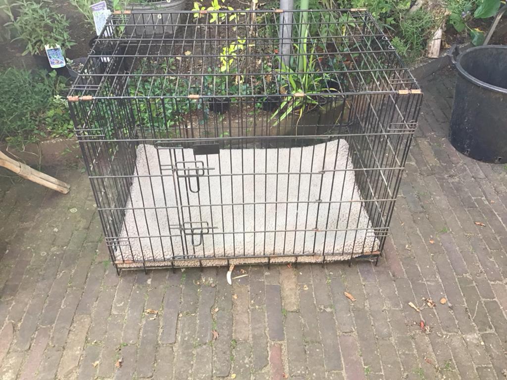 Bench 87x60x60, Dieren en Toebehoren, Ophalen, Gebruikt