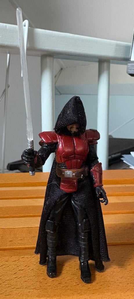 Star Wars Legacy Collection: Custom emperor Roan Fell figure, Ophalen of Verzenden, Gebruikt, Actiefiguurtje