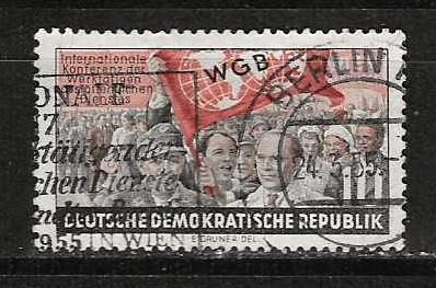 DDR 452, Ophalen of Verzenden, BRD, Gestempeld